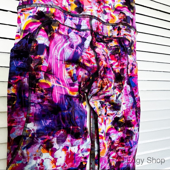 lululemon athletica | SeaWheeze Fast and Free High-Rise Tight 25" Flash Floral - Picture 3 of 9